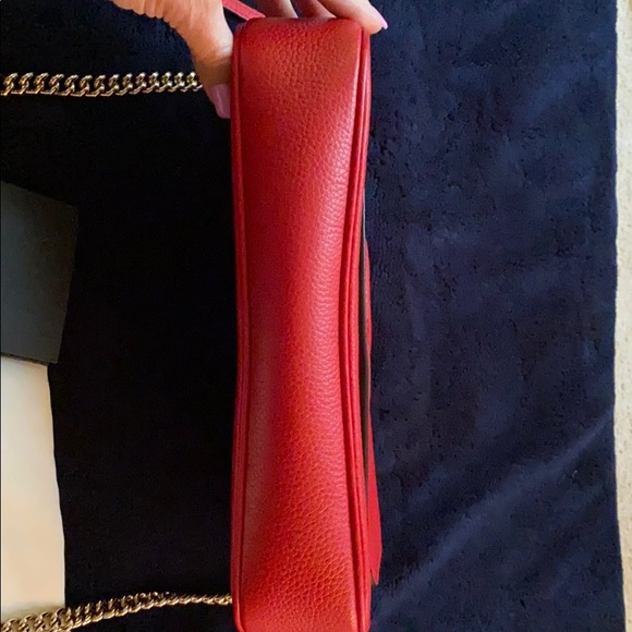 HP!! EUC🔥GUCCI Soho CHAIN Medium Crossbody - Picture 6 of 8